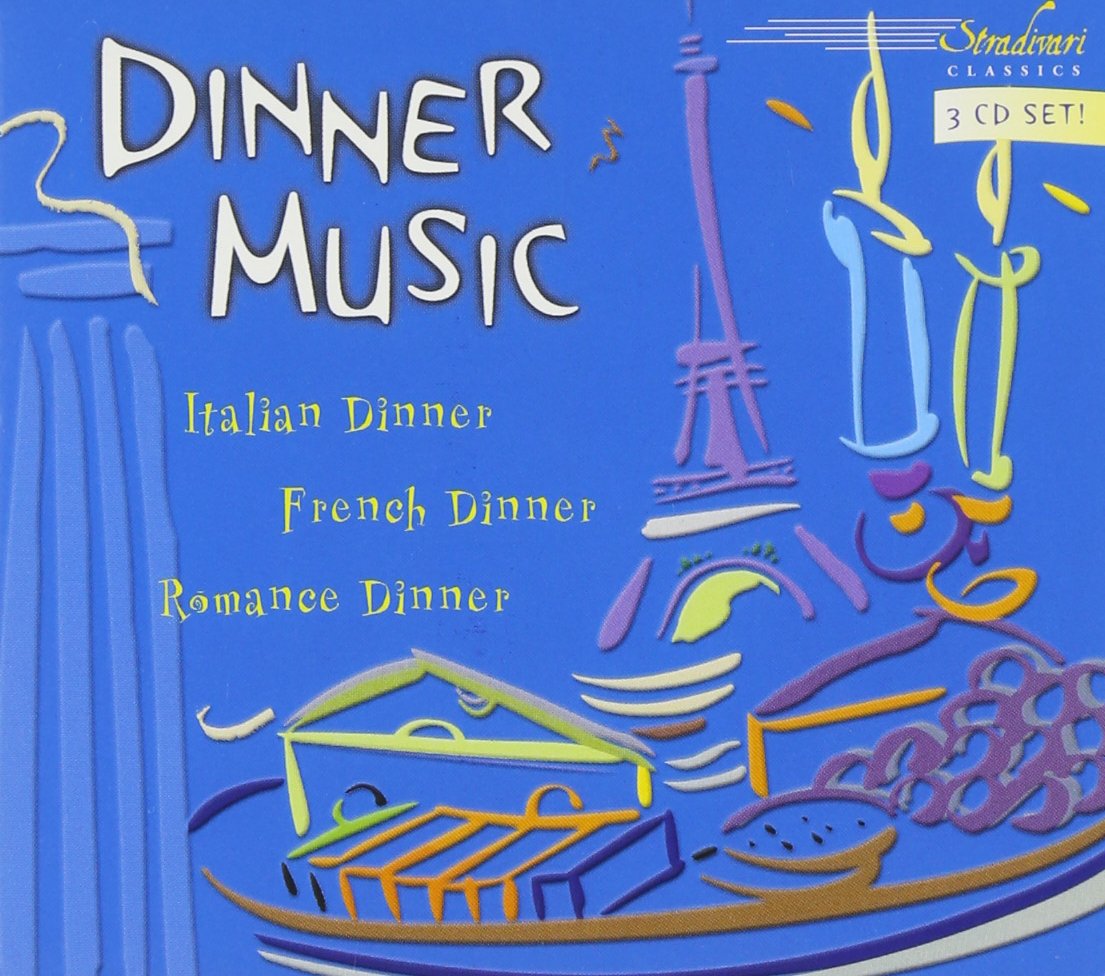 Dinner Music - 3 Cd Box Set Dinner Music - Italian, French, Romance Dinner