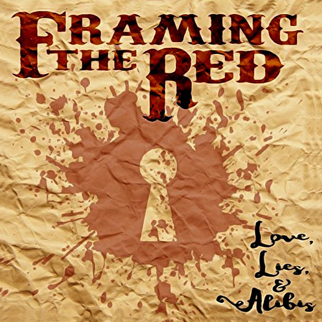 CD- FRAMING THE RED - LOVE LIES & ALIBIS