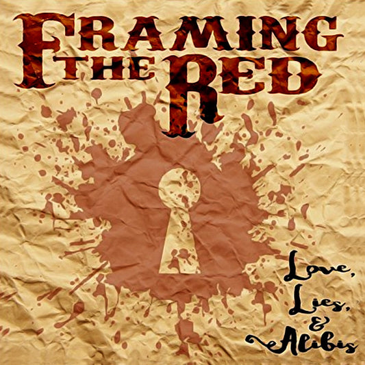 CD- FRAMING THE RED - LOVE LIES & ALIBIS