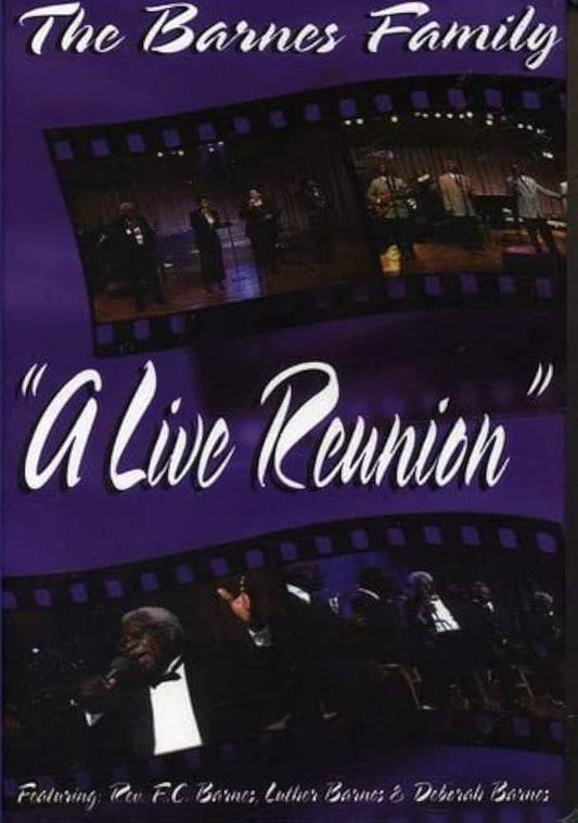 DVD- The Barnes Family "A Live Reunion" -