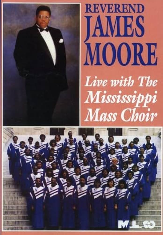 DVD-JAMES MOORE-LIVE WITH THE MISSISSIPPI MASS CHOIR
