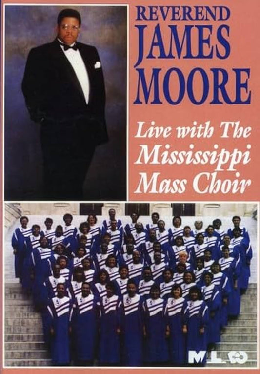 DVD-JAMES MOORE-LIVE WITH THE MISSISSIPPI MASS CHOIR