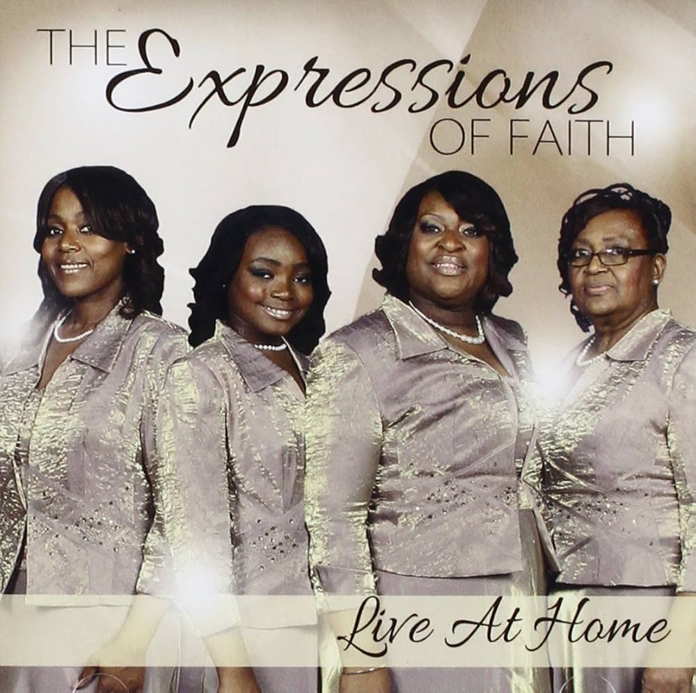 DVD-THE EXPRESSIONS OF FAITH-LIVE AT HOME