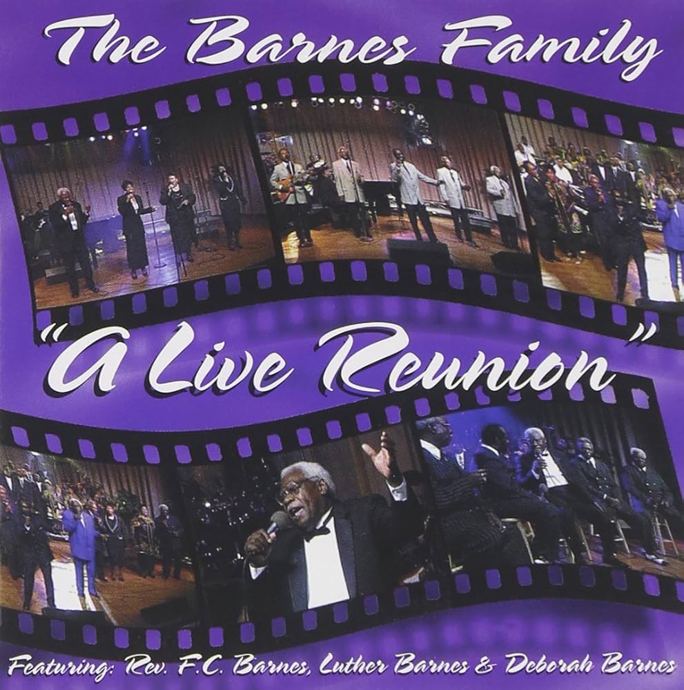 CD- The Barnes Family "A Live Reunion" -